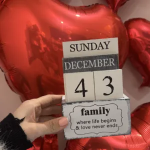 ✨ 💝 Декоративний вічний календар «Family»